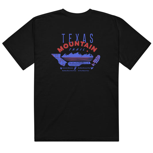 Texas Mountain Trail on Black Tee